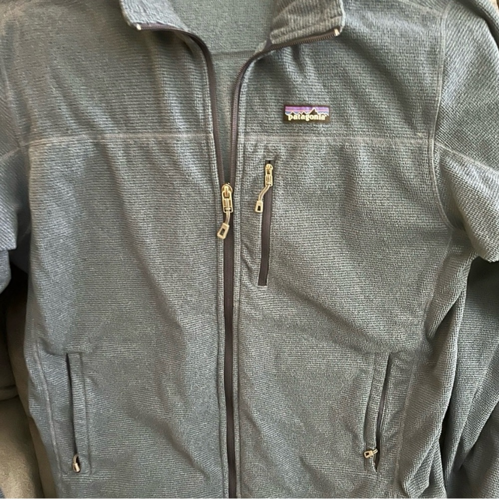 Patagonia Charcoal Zip-Up Jacket